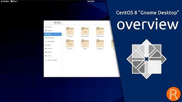 CentOS 8 "Gnome Desktop" overview | The community enterprise operating system.