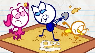 Pencilmate & Pencilmiss ️ ONLY YOU ️ 2021 COMPILATION  Cartoons | Animation | Pencilmation