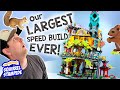 LEGO Ninjago City Gardens 10 Year Speed Build Spectacular!