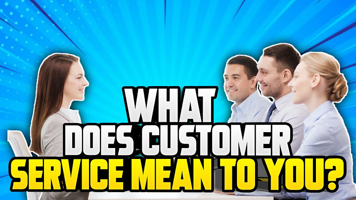 WHAT DOES CUSTOMER SERVICE MEAN TO YOU? Interview Question & Brilliant ANSWER!