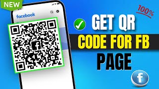 How to get a QR code for Facebook page 2024 | Generate QR Code