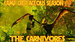 ALL THE CARNIVORES  Camp Cretaceous season 4 video