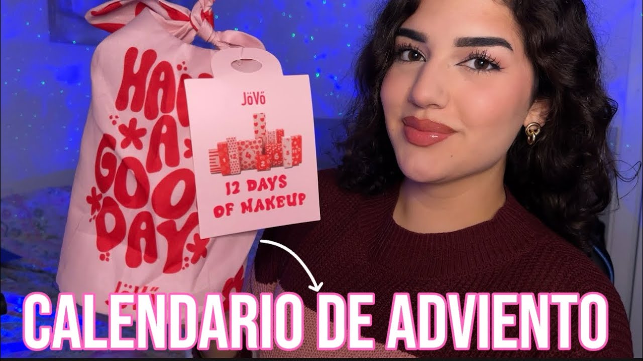 ASMR ABRIENDO CALENDARIO DE ADVIENTO DE MAQUILLAJE 😍  