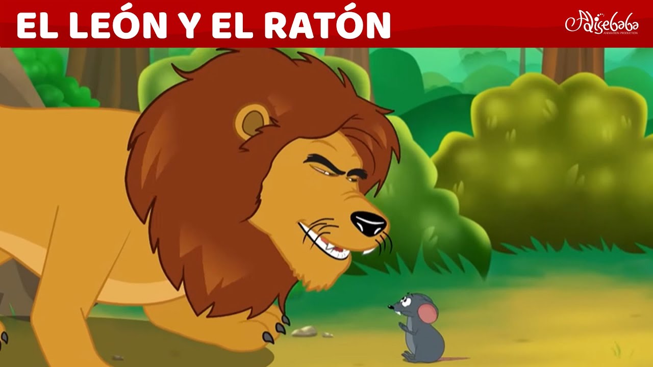 El León y el Ratón 🦁🐁 Cuentos infantiles para dormir en Español