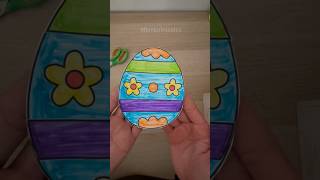 Easter Egg Craft | DIY Easter Decorations For Kids #easteregg #easterdecoration
