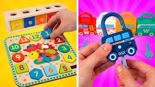 Learn Numbers, Colors &amp; Shapes! 🔢🎨 Fun Educational Videos For Kids 🧩✨