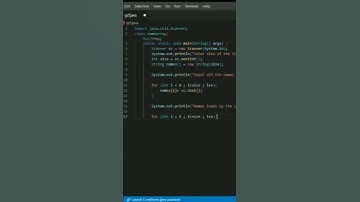 Introduction to arrays | Codes to create an list of names using arrays