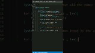 Introduction to arrays | Codes to create an list of names using arrays