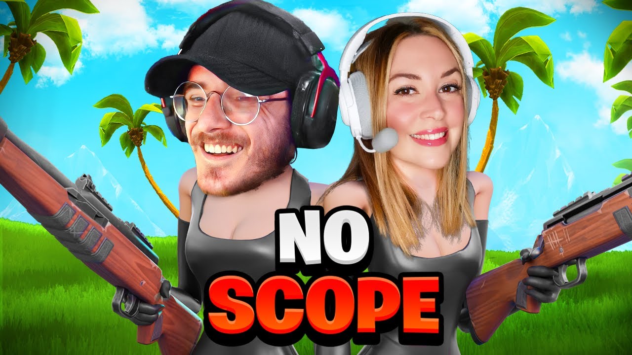 ONLY SNIPER avec la TOP 100 MONDE UNREAL ZB sur FORTNITE CHAPITRE 7 ! ( On a mis trop de no scop ! )