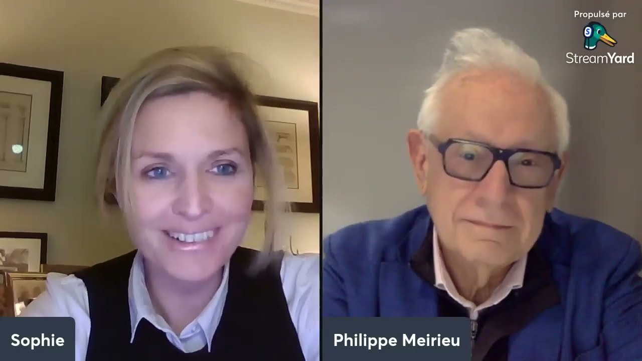 Rencontre avec Philippe Meirieu