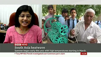 Heat Wave in India & Pakistan BBC News Report
