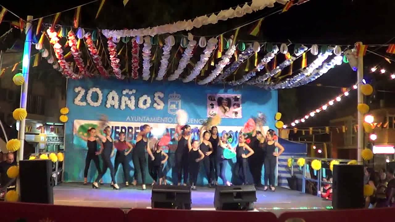 Academia Chass Flamenco Abanicos Verbena De Los Pacos 2014 YouTube