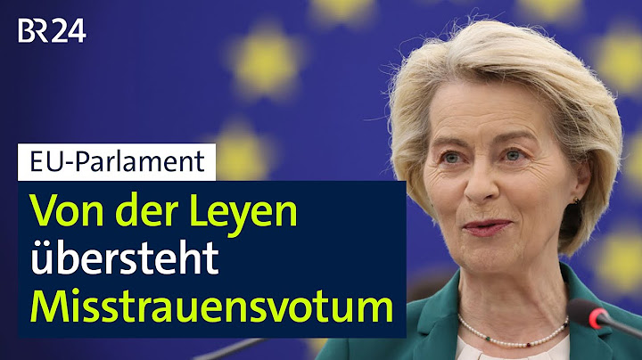 Rechte scheitern mit Misstrauensantrag gegen von der Leyen | BR24
