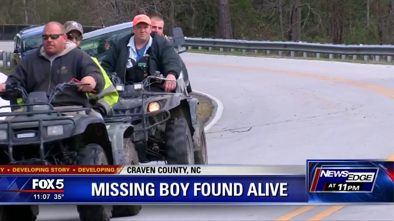 Missing NC 3 year old boy found safe - YouTube