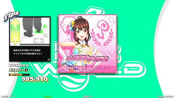 【DDR WORLD】 恋のパズルマジック ときめきアイドル project Rhythmixxx 【SINGLE Expert11】 SPEED532 REVERSE ESP11