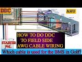 HOW TO WIRING DDC TO AIR HANDALING UNIT HOW TO READ IO SUMMARY LIST HOW TO DO DDC PANEL TERMINATION