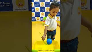 #balancing #activities #learning #mybabynest #playschool #daycare #gaurcity2 #noida #ghaziabad