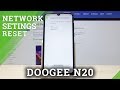 How to Reset Network Settings in DOOGEE N20 - Restore Network Configuration