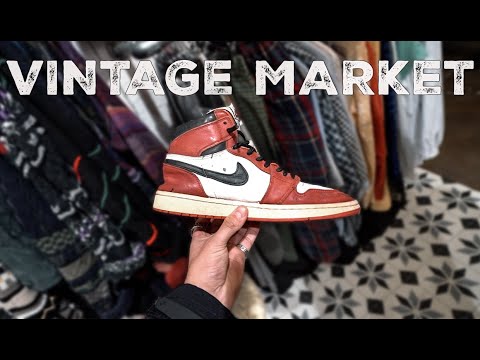 I FOUND OG JORDAN 1'S IN A VINTAGE MARKET!!! (LONDON)