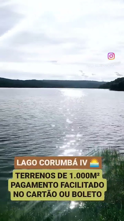 Mais informações (61)99194-9237       #lagocorumba4 #goiânia #brasiliadf