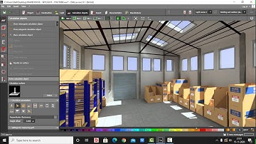 Skylight using LAMILUX plugins in Dialux Evo