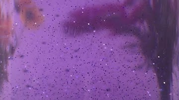 Calming Bottle in a Video — the Glitterfall