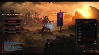Diablo 3 Menus