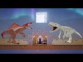 Surviving The Spinosaurus on a Jurassic Wasteland in Minecraft
