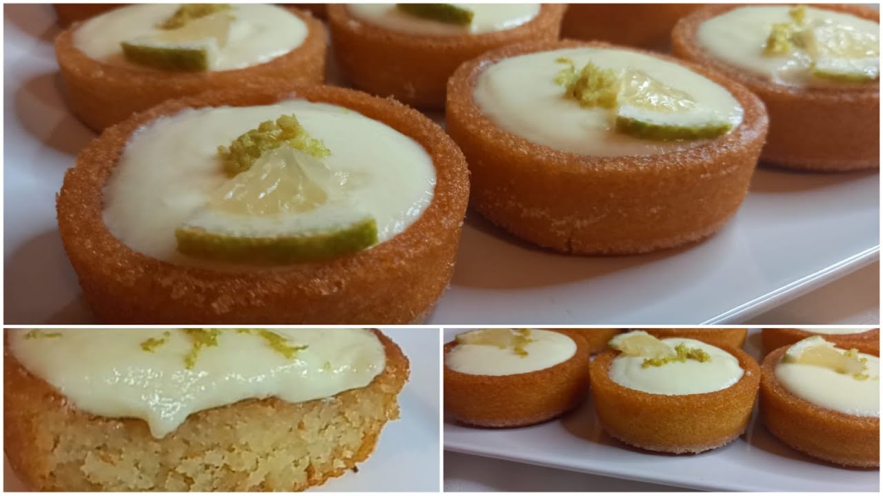 Mini Basbousa: il dolce di semola al limone che sta facendo impazzire il mondo! Ricetta facile#asmr