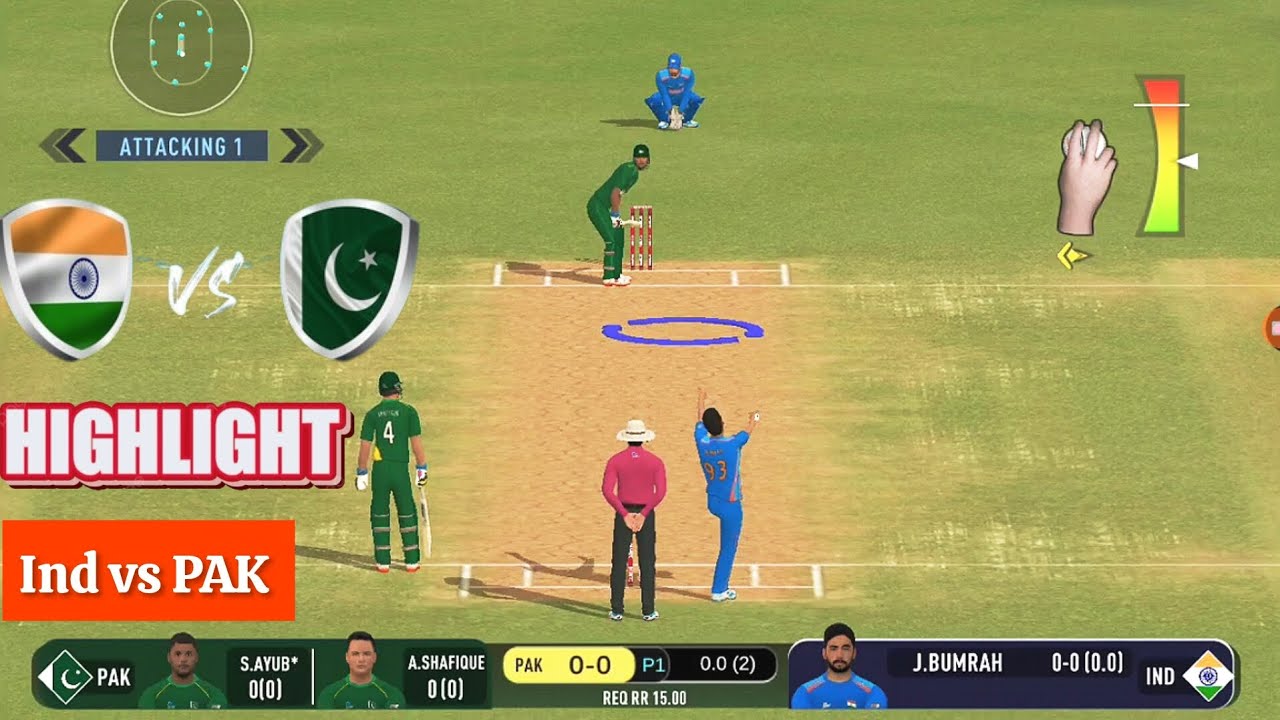 India vs Pakistan 🔥 Goosebumps Match! #IndVsPak#IndiaVsPakistan#CricketHighlights#ViralCricket