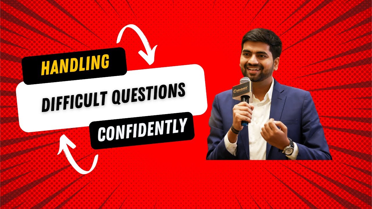 How to Handle Questions in a Presentation - YouTube