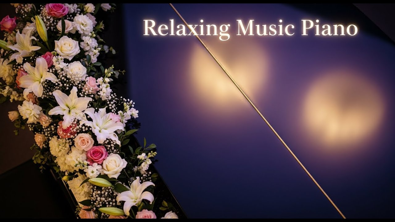 Gentle Piano Music for Night Stress Relief and Peace 🌊 Relaxing ...