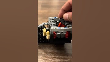LEGO Technic Manual 6 Speed High Performance Gearbox Building Guide
