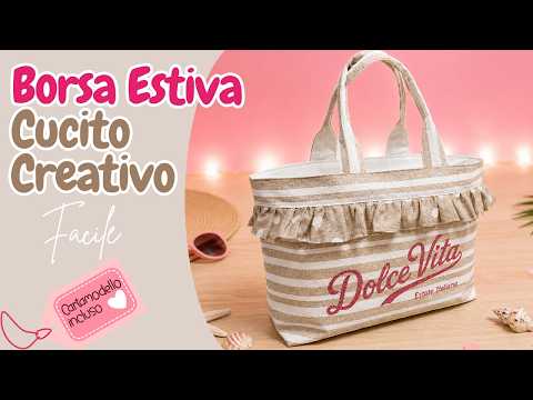 DIY Summer Bag ☀️👜 Mini Creative Sewing Course