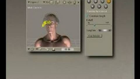 Hair & Clothing With Poser Software : Translate Tool in Poser Software