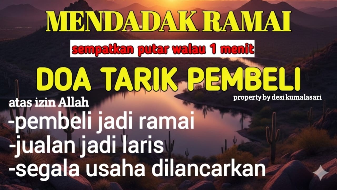 SESEPIH APAPUN USAHAMU كُنْ فَيَكُونُ BISA DI LARISKAN DENGAN AYAT INI, SEMOGA MENDAPAT BERKAH