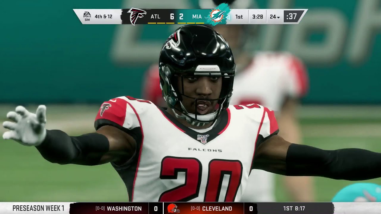 Madden 20  Dolphins Updated Rosters Franchise Ep 1 (Preseason)