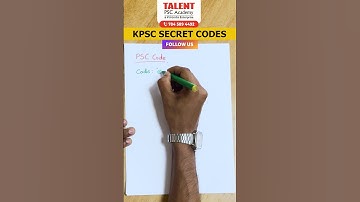 KERALA PSC EASY CODE ✍🏻🔥 PSC SECRET CODE | PSC TIPS #psc #tricksandtips