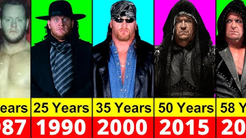 WWE The Undertaker From 1987 To 2023