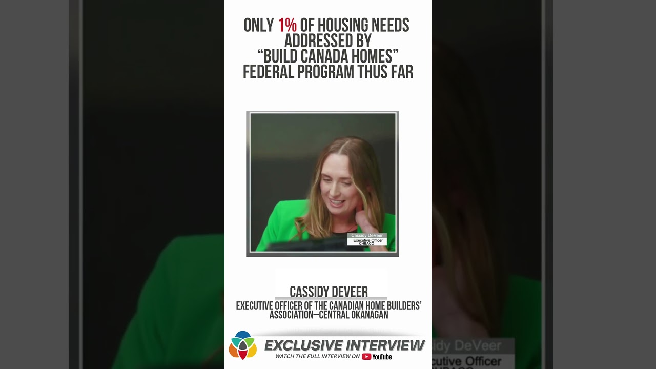 Только 1% жилищных потребностей удовлетворяется проектом Build Canada Homes