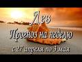 Лев. Прогноз на неделю с 27.04 по 03.05.2026 года. Таро, Оракул.