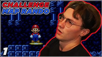 Hard Challenge Map Rando | Super Metroid | #1