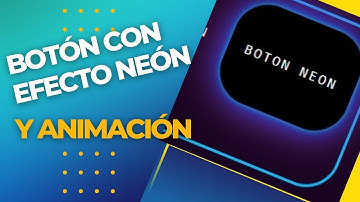 💥💚"cómo Crear un Botón con Efecto Neón y Animación en HTML5/CSS3".  👉 PASO A PASO