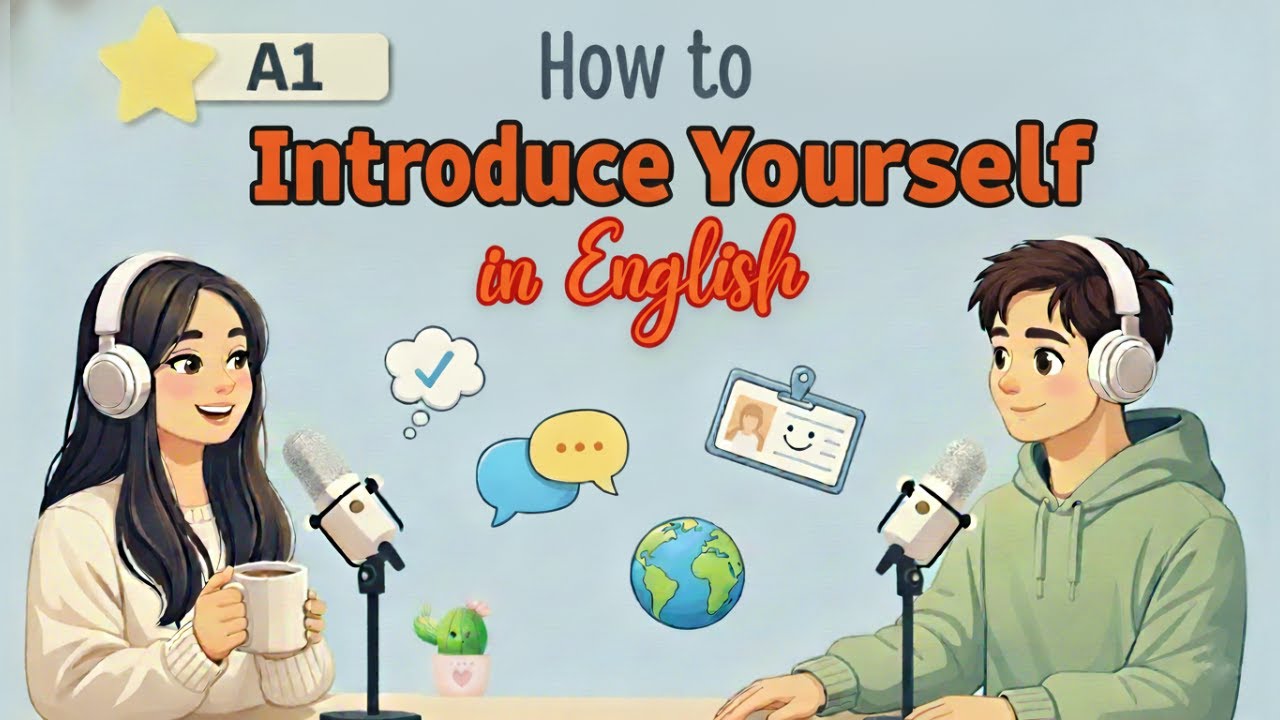 How to Introduce Yourself in English | Easy Speaking Lesson for Beginners