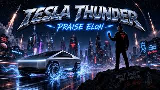 Tesla Thunder: Epic Praise Song for Elon Musk &amp; Tesla Cars (Cybertruck Anthem 2026)-Male Version