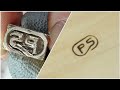 DIY Branding Logo || Make Your Own Hot Iron Stamp for Wood, Leather