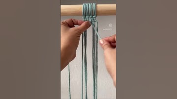 Macrame pattern berry knot v2 #macrametutorial #macramepattern #easydiy