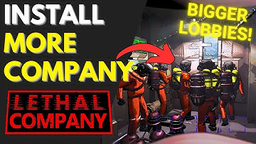 Hoe installeer je de MoreCompany Mod in Lethal Company (grotere lobby)