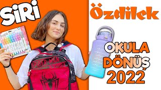 OKULA DÖNÜŞ 2022 ÖZDİLEK Okul Alışverişi SİRİ Yönetiyor Kırtasiye Alışverişi Back To School