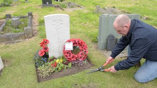Kind Groundskeeper Tends To Strangers Graves